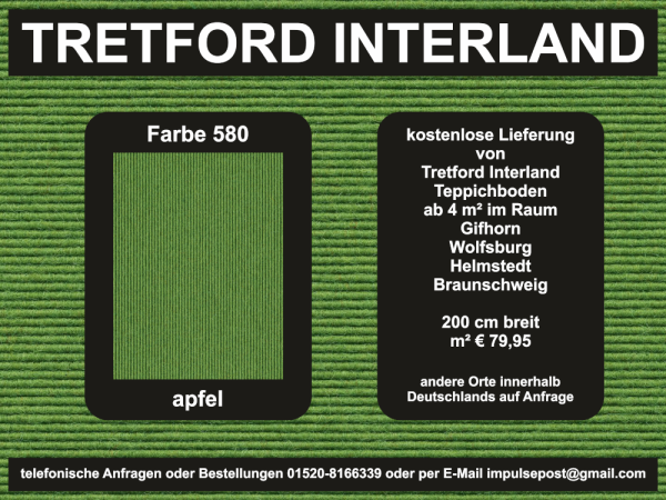 580-apfel.jpg – Teppichmuster Apfelgrün – frisch, modern und allergikerfreundlich